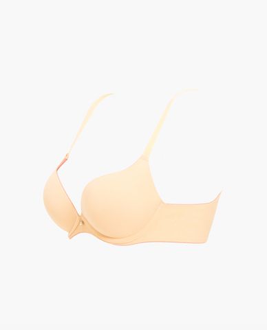  iBasic - Áo ngực nữ gọng mút dày trơn phối màu viền cup T shirt 