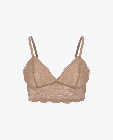  iBasic - Set áo ngực bralette V Deep và quần lót ren bikini 