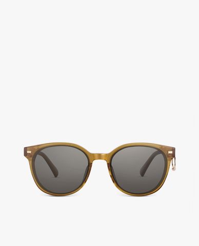  MUJOSH - Kính mát unisex gọng tròn bản vừa hiện đại 