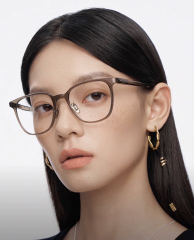  MUJOSH - Gọng kính vuông unisex bản mảnh thời trang 