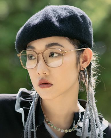  MUJOSH - Gọng kính vuông thanh lịch 