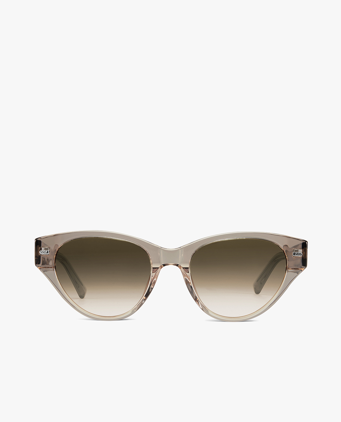 MUJOSH - Kính mát nữ gọng mắt mèo bản dày hiện đại