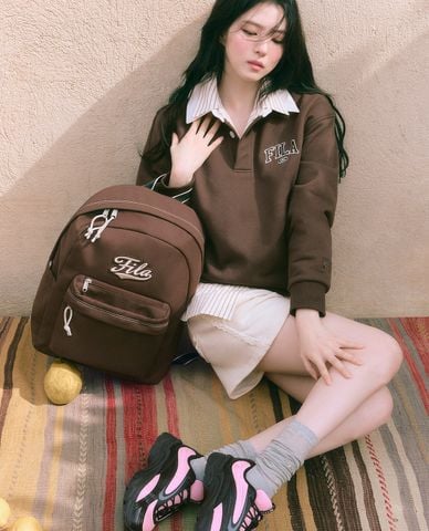  FILA - Balo unisex phom chữ nhật Retro 