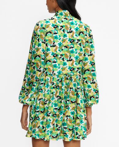  TED BAKER - Đầm mini cổ V tay dài thời trang Ilva 