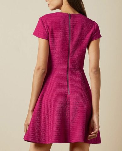  TED BAKER - Đầm mini khóa kéo zip Cherisa 