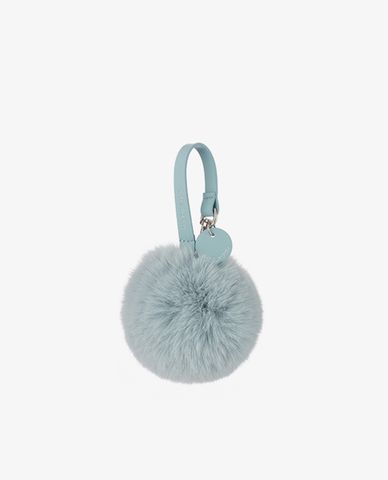  Marhen.J - Móc khóa túi hình tròn Cotton Candy Fur Charm 