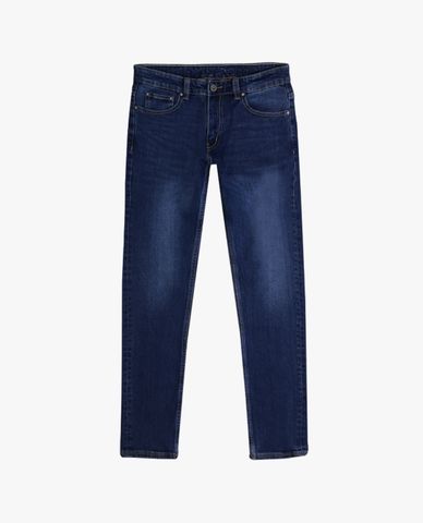  BEVERLY HILLS POLO CLUB - Quần jeans nam phom ôm wash bạc thời trang 