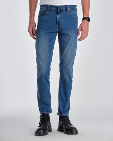 BEVERLY HILLS POLO CLUB - Quần jeans nam phom ôm wash bạc trẻ trung 