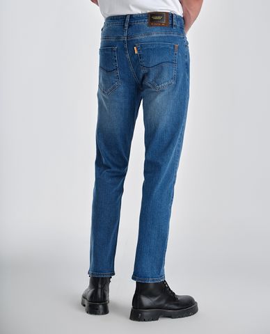  BEVERLY HILLS POLO CLUB - Quần jeans nam phom ôm wash bạc trẻ trung 