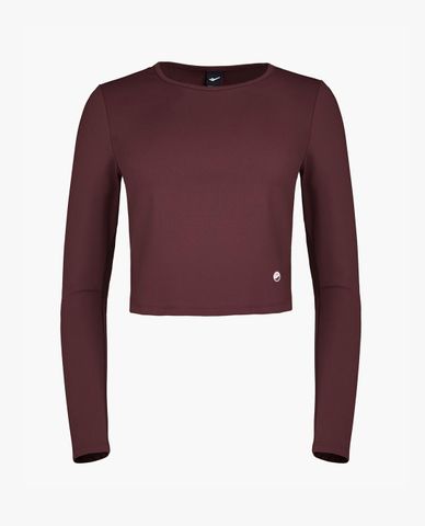  PRO SPECS - Áo croptop nữ cổ tròn tay dài Semi Crop Round 