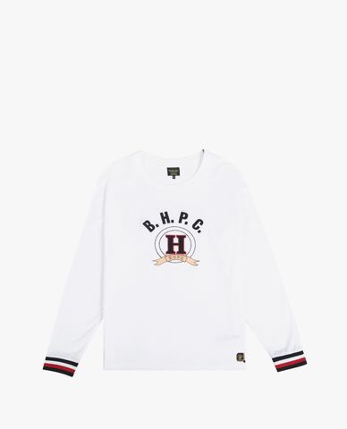  BEVERLY HILLS POLO CLUB - Áo thun nam cổ tròn tay dài thời trang 