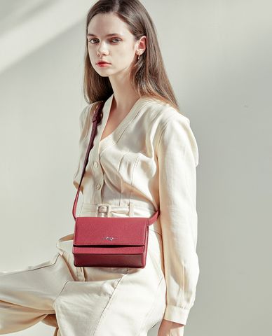  Marhen.J - Túi đeo chéo nữ chữ nhật Lucy Jazz 