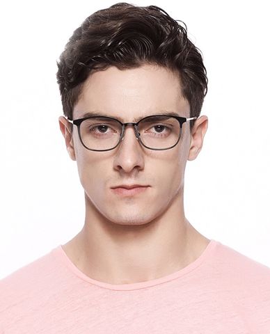 aojo - Gọng kính vuông oversized 
