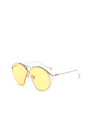  MUJOSH - Kính mát tròn khuyết cạnh Avant Garde 