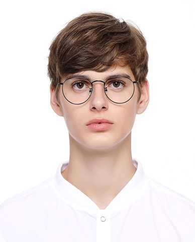  aojo - Gọng kính tròn cá tính 