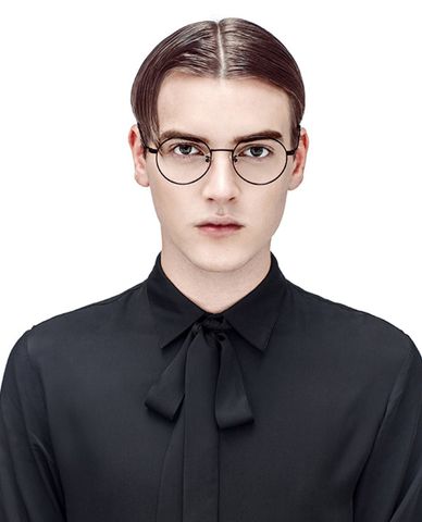  MUJOSH - Gọng kính tròn cổ điển 