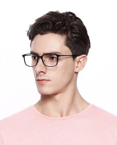  aojo - Gọng kính vuông bản mảnh 