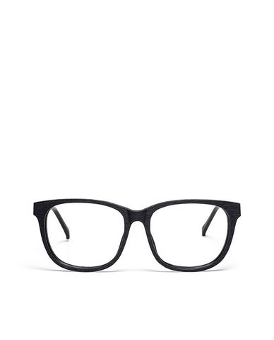  MUJOSH - Gọng kính vuông giả gỗ 