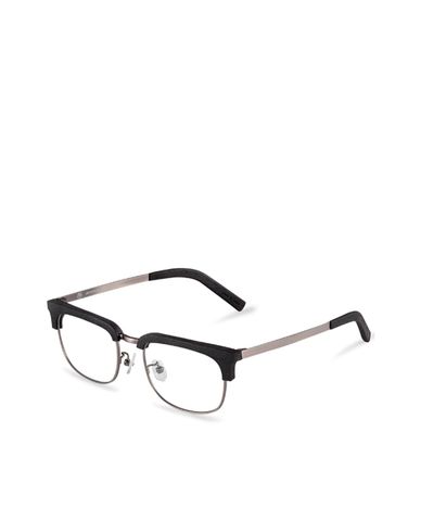  MUJOSH - Gọng kính nửa khung họa tiết vân gỗ 