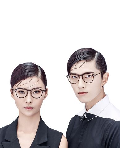  MUJOSH - Gọng kính tròn thời trang 