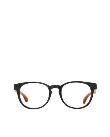  MUJOSH - Gọng kính tròn khung gỗ nguyên khối 