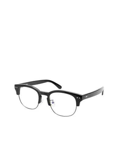  MUJOSH - Gọng kính vuông tròn nửa khung 