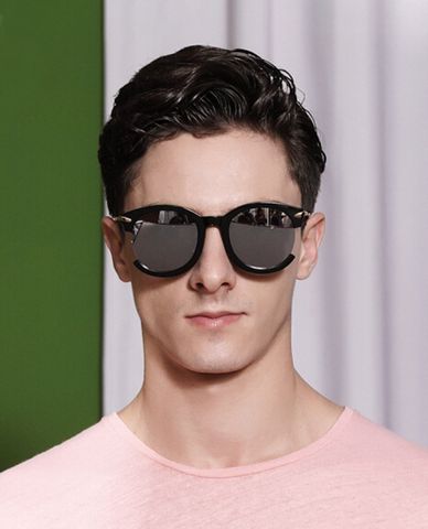  aojo - Kính mát gọng tròn hở Personalized Shaped 