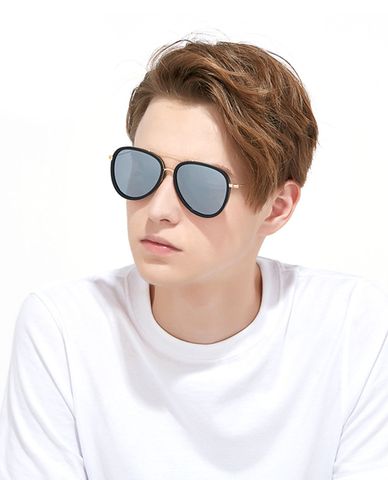  aojo - Kính mát phi công phản gương unisex 