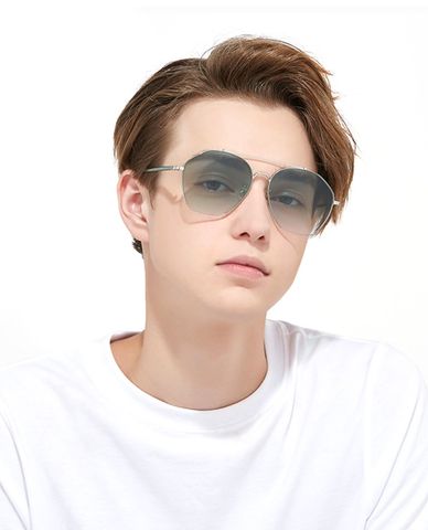  aojo - Kính mát đa giác unisex phá cách 