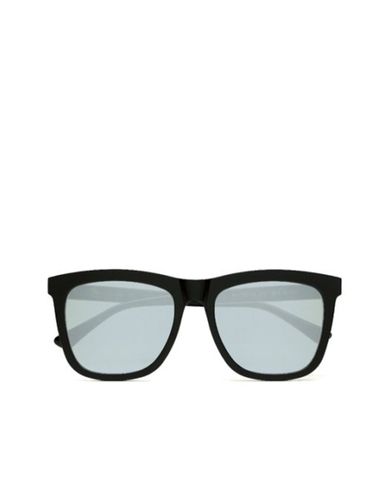  MUJOSH - Kính mát vuông tráng gương unisex 