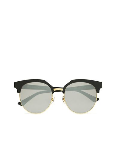  MUJOSH - Kính mát mắt mèo nửa khung thời trang 