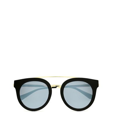  MUJOSH - Kính mát mắt mèo tròn thời trang 