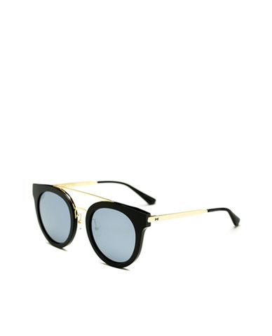  MUJOSH - Kính mát mắt mèo tròn thời trang 