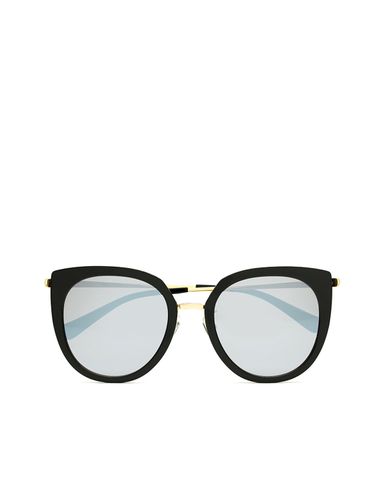  MUJOSH - Kính mát mắt mèo tròn cá tính 