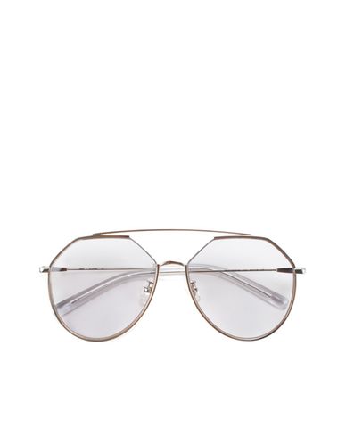  MUJOSH - Kính mát tròn khuyết cạnh cách điệu 