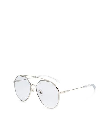  MUJOSH - Kính mát tròn khuyết cạnh cách điệu 