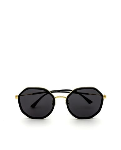  MUJOSH - Kính mát unisex đa giác thời thượng 