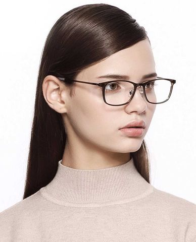  aojo - Gọng kính vuông retro 