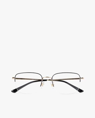  aojo - Gọng kính phom chữ nhật nửa gọng thời trang 