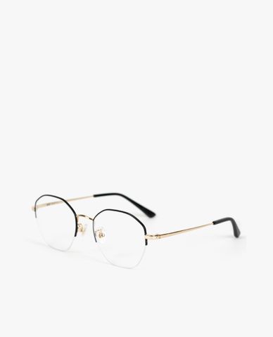  aojo - Gọng kính đa giác nửa gọng độc đáo 