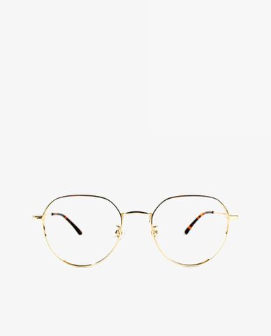  aojo - Gọng kính đa giác kim loại cao cấp thời trang 