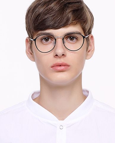  aojo - Gọng kính tròn cá tính 