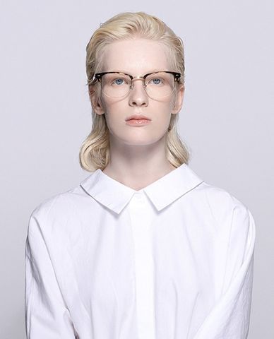  MUJOSH - Gọng kính nửa khung 