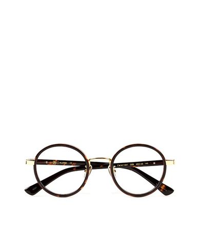  MUJOSH - Gọng kính tròn họa tiết đồi mồi 