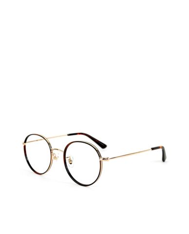  MUJOSH - Gọng kính tròn unisex hiện đại 