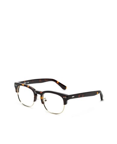  MUJOSH - Gọng kính vuông tròn nửa khung 