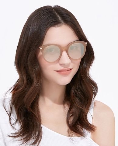  aojo - Kính mát nữ dáng tròn thanh lịch 