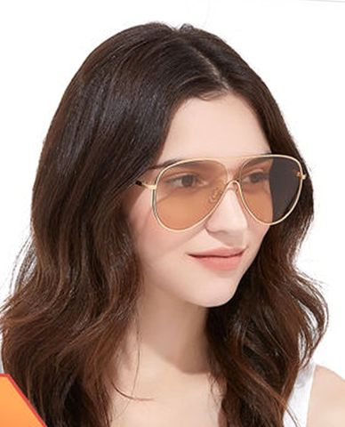  aojo - Kính mát phi công phản gương 