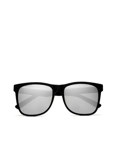  MUJOSH - Kính mát vuông phản gương thời trang 