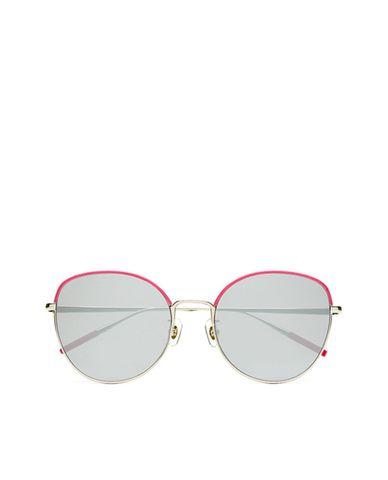  MUJOSH - Kính mát mắt mèo oversized viền màu 